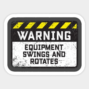 Warning Sticker